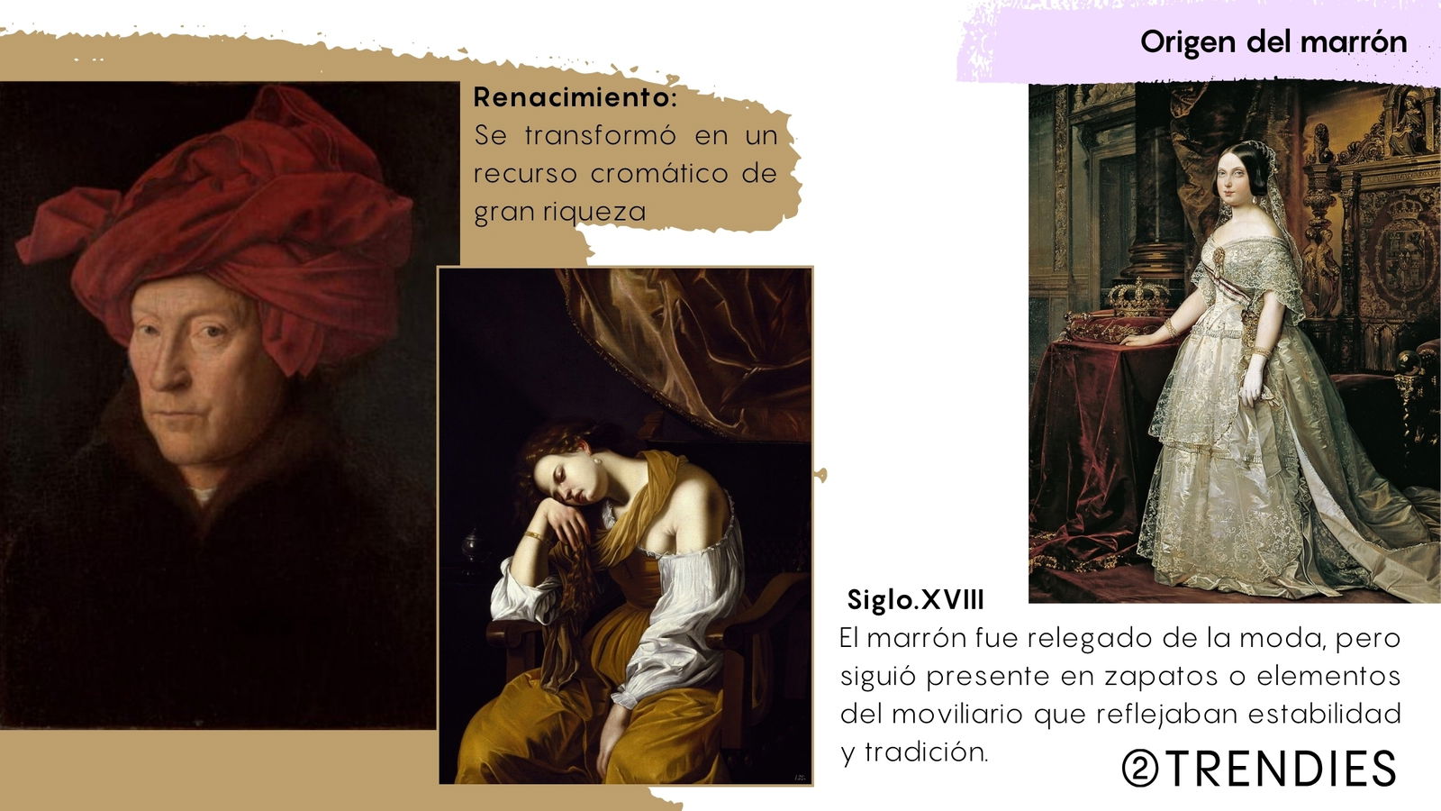 El renacimiento y el marrón