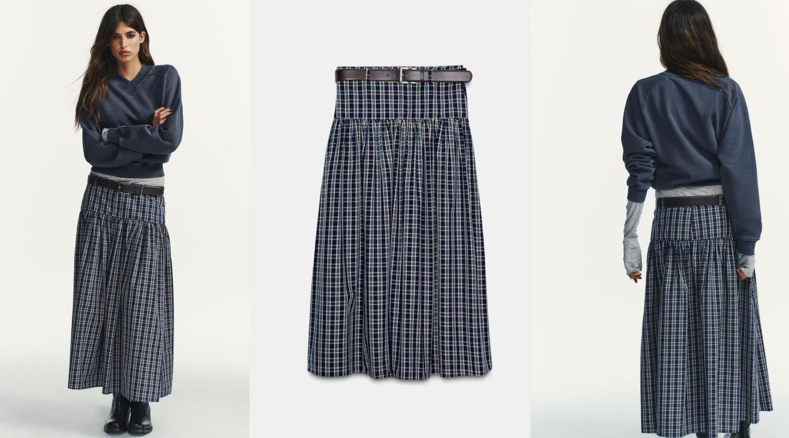 Del aire retro al british clásico: las faldas de cuadros más bonitas de la temporada