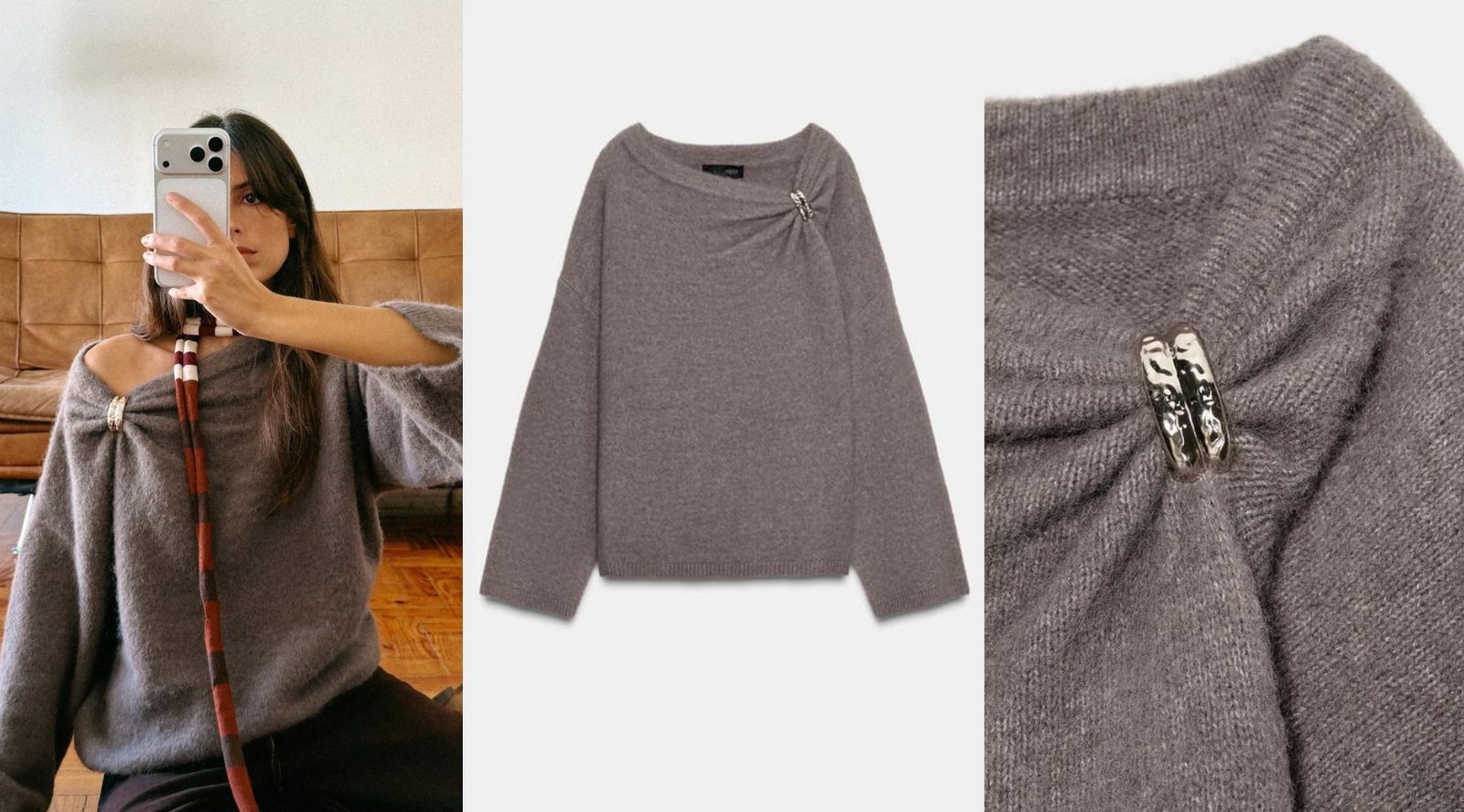 Los jerséis de Zara que elevan cualquier look festivo (y que también sirven para el día a día)