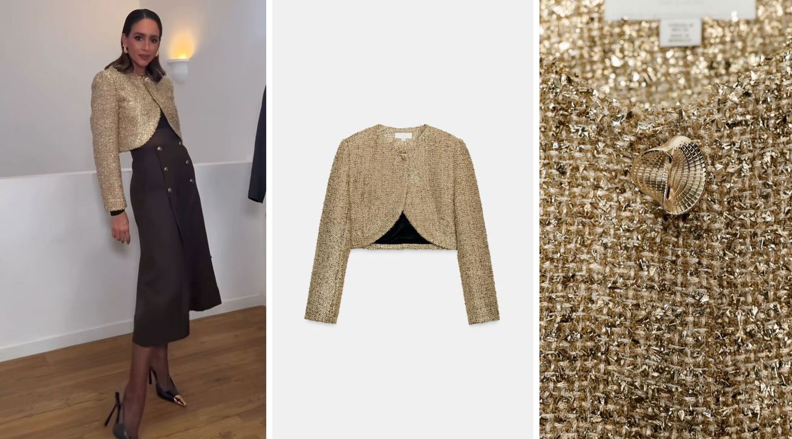 Rocío Osorno tiene la clave para llevar las bermudas de Zara de tarde y de noche (y acertar siempre)