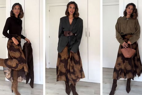 La falda más boho chic de Massimo Dutti que conquista a las que viven el otoño con estilo