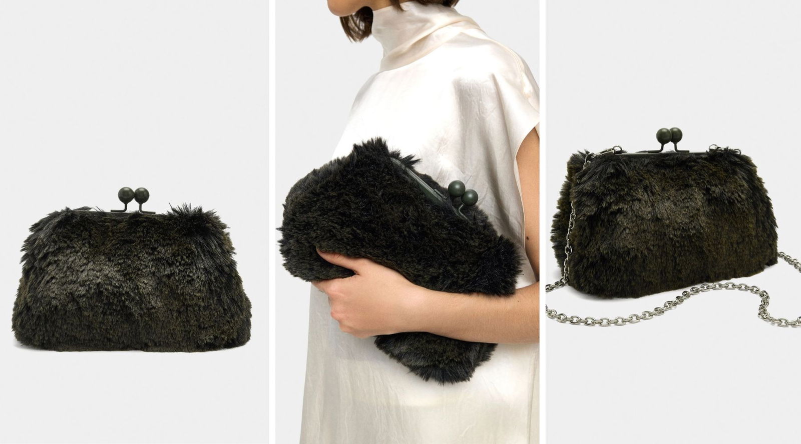 Los bolsos de pelo llegan este otoño-invierno dispuestos a quedarse (y elevan cualquier look básico)