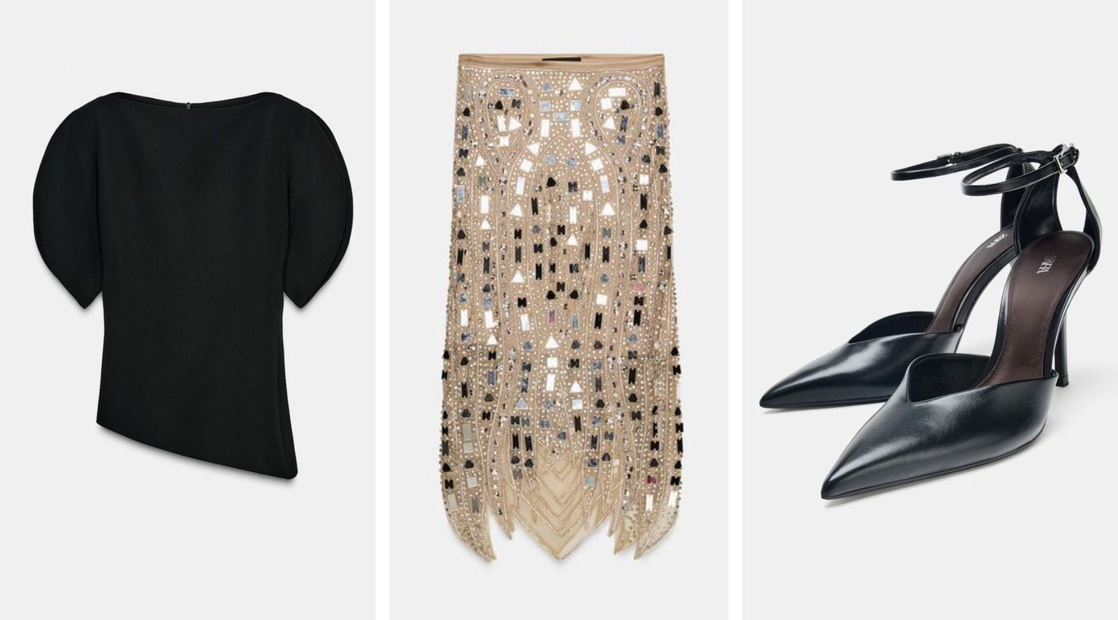 Rocío Osorno deslumbra con su look de Zara perfecto para las fiestas: “roza la alta costura”