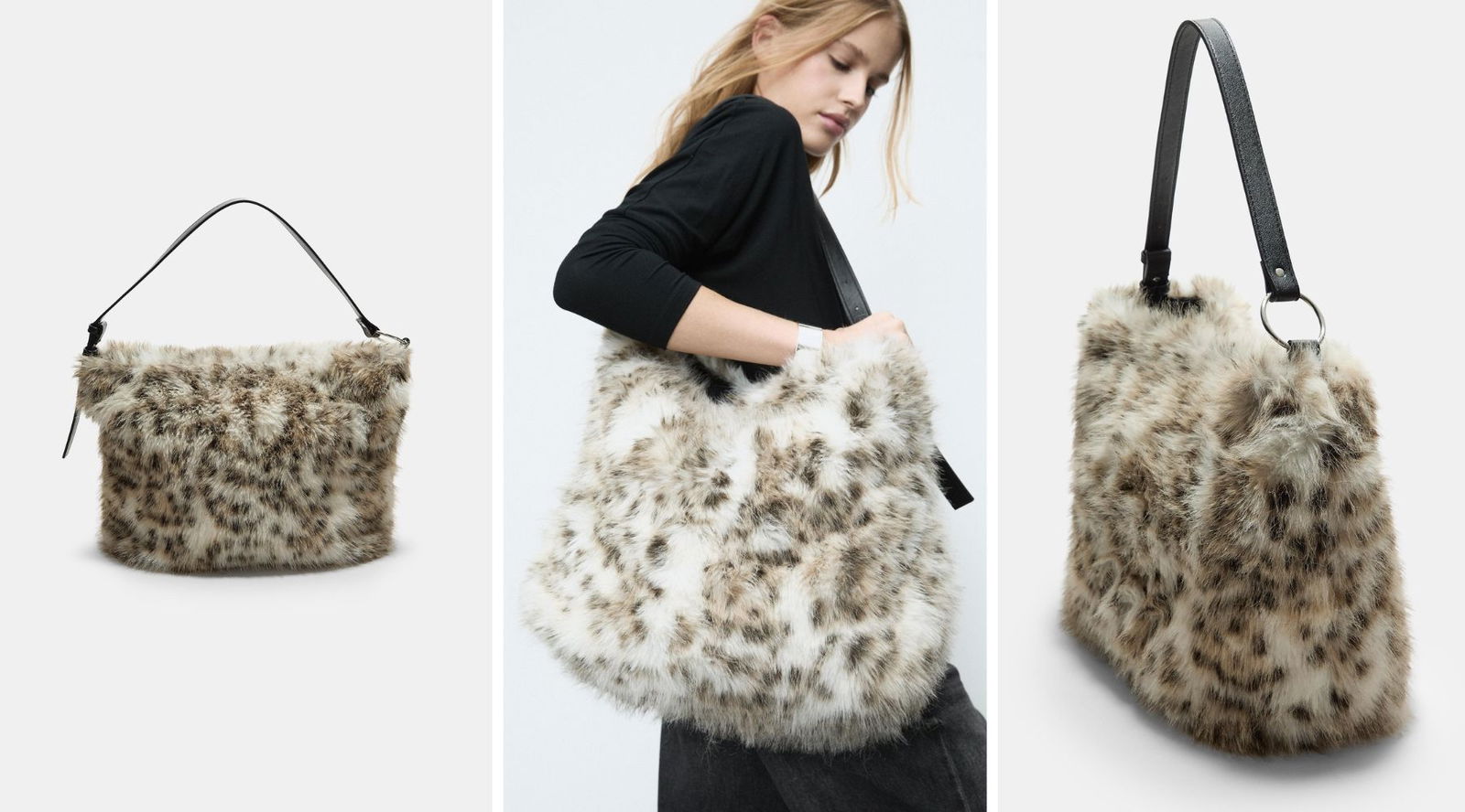 Los bolsos de pelo llegan este otoño-invierno dispuestos a quedarse (y elevan cualquier look básico)