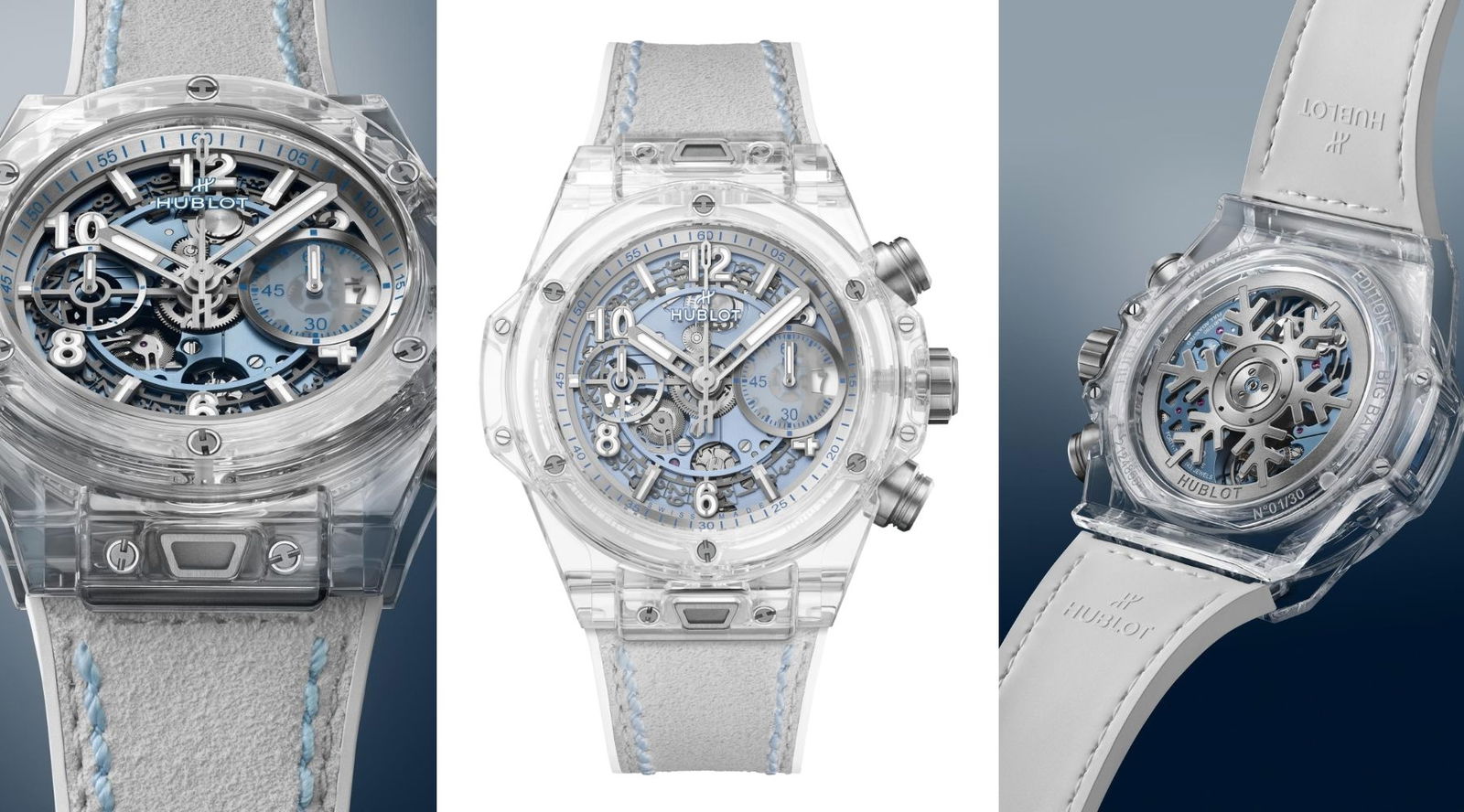 Los Big Bang más fríos de Hublot: transparencias extremas y estética de hielo