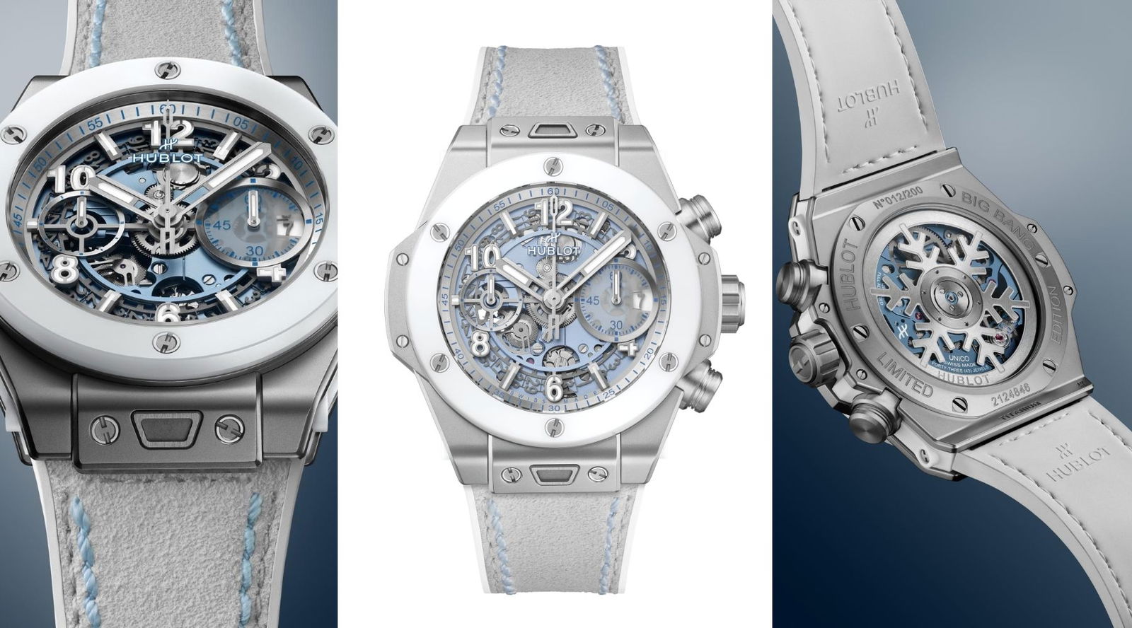 Los Big Bang más fríos de Hublot: transparencias extremas y estética de hielo