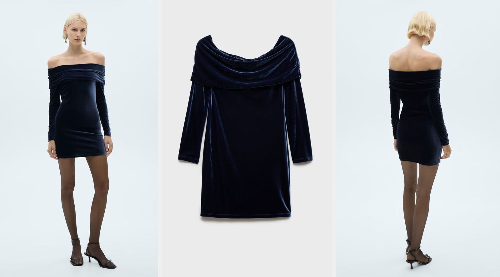 Tres vestidos de Mango Outlet que lo tienen todo para brillar esta Navidad (desde 8,99 €)