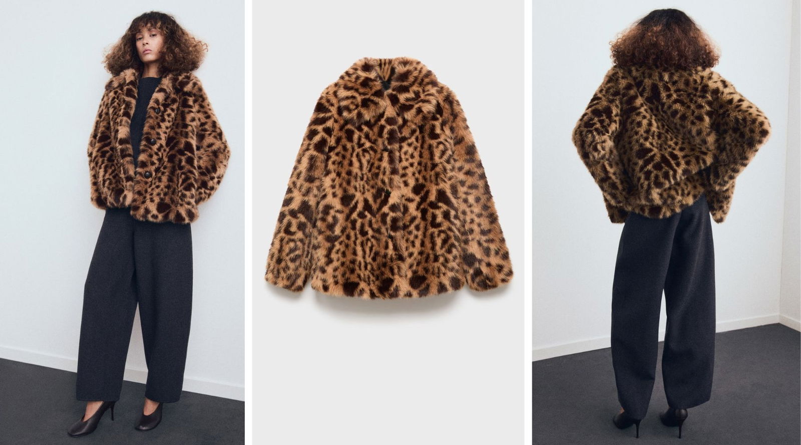 El abrigo ‘animal print’ de más de 1.200 € de Sara Carbonero es objeto de deseo: 4 alternativas mucho más asequibles