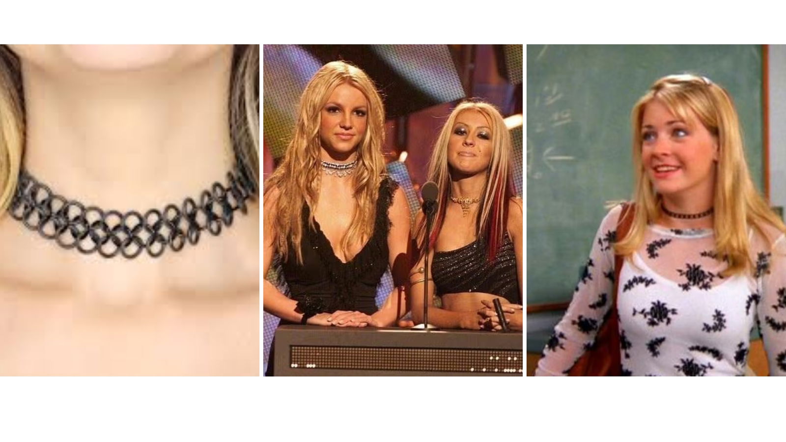 Choker tatto de los 90s