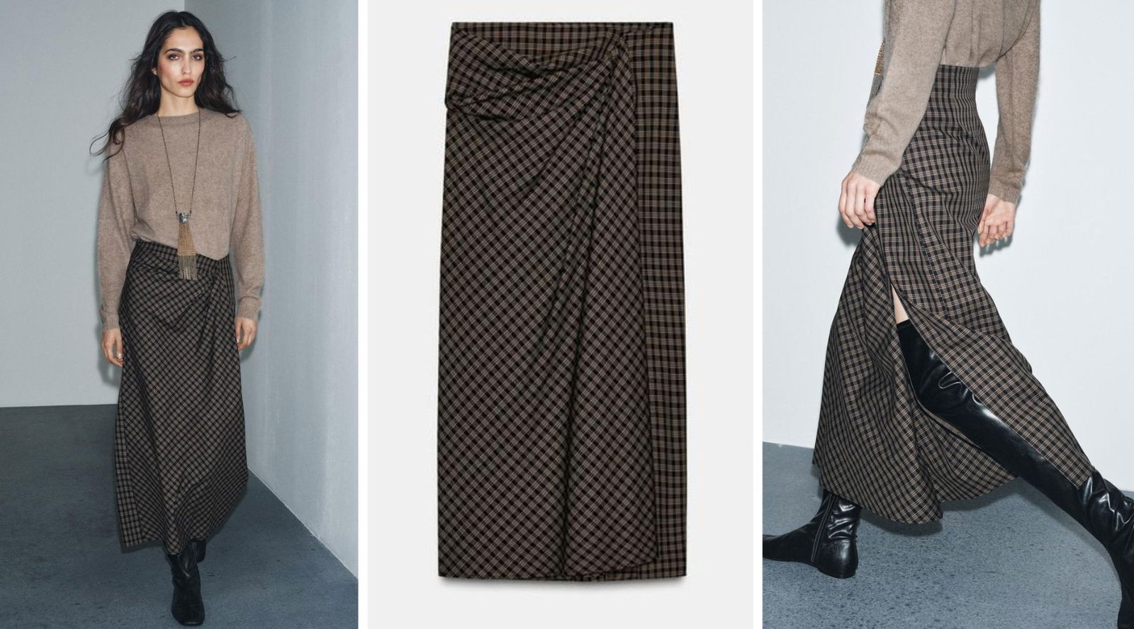 Bartabac encuentra en Zara la falda que estiliza a cualquiera (y cuesta menos de 30 €)