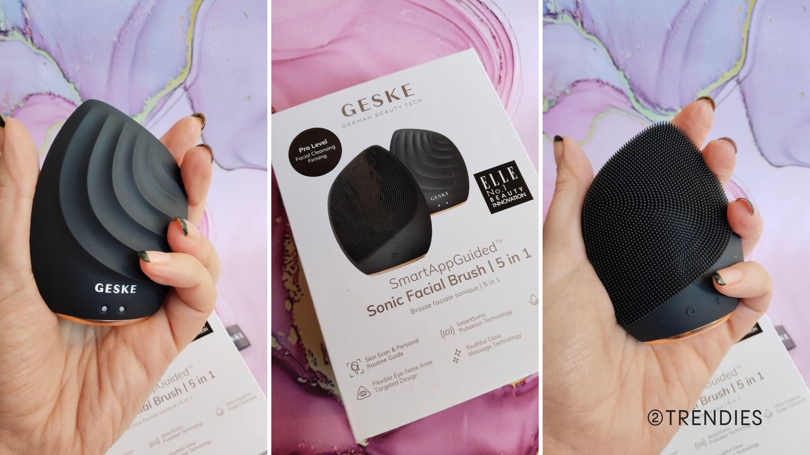 Sonic Facial Brush 5 in 1 de Geske 