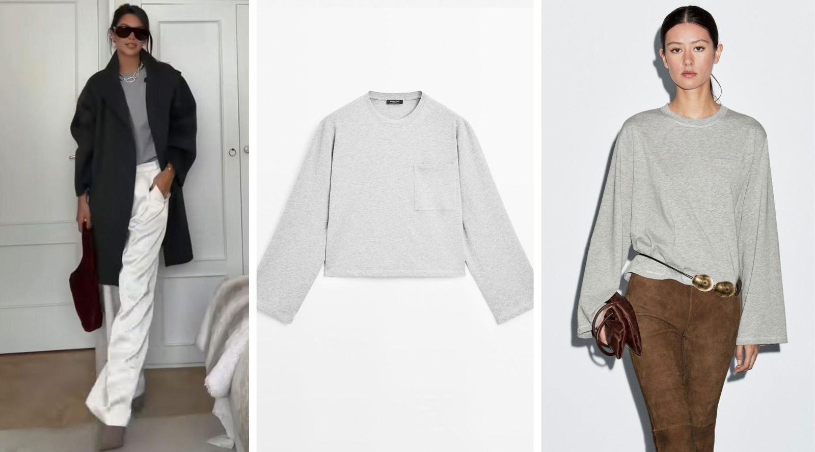 Camisetas de Massimo Dutti: los tres básicos que María Martín de Pozuelo convierte en looks ideales de invierno