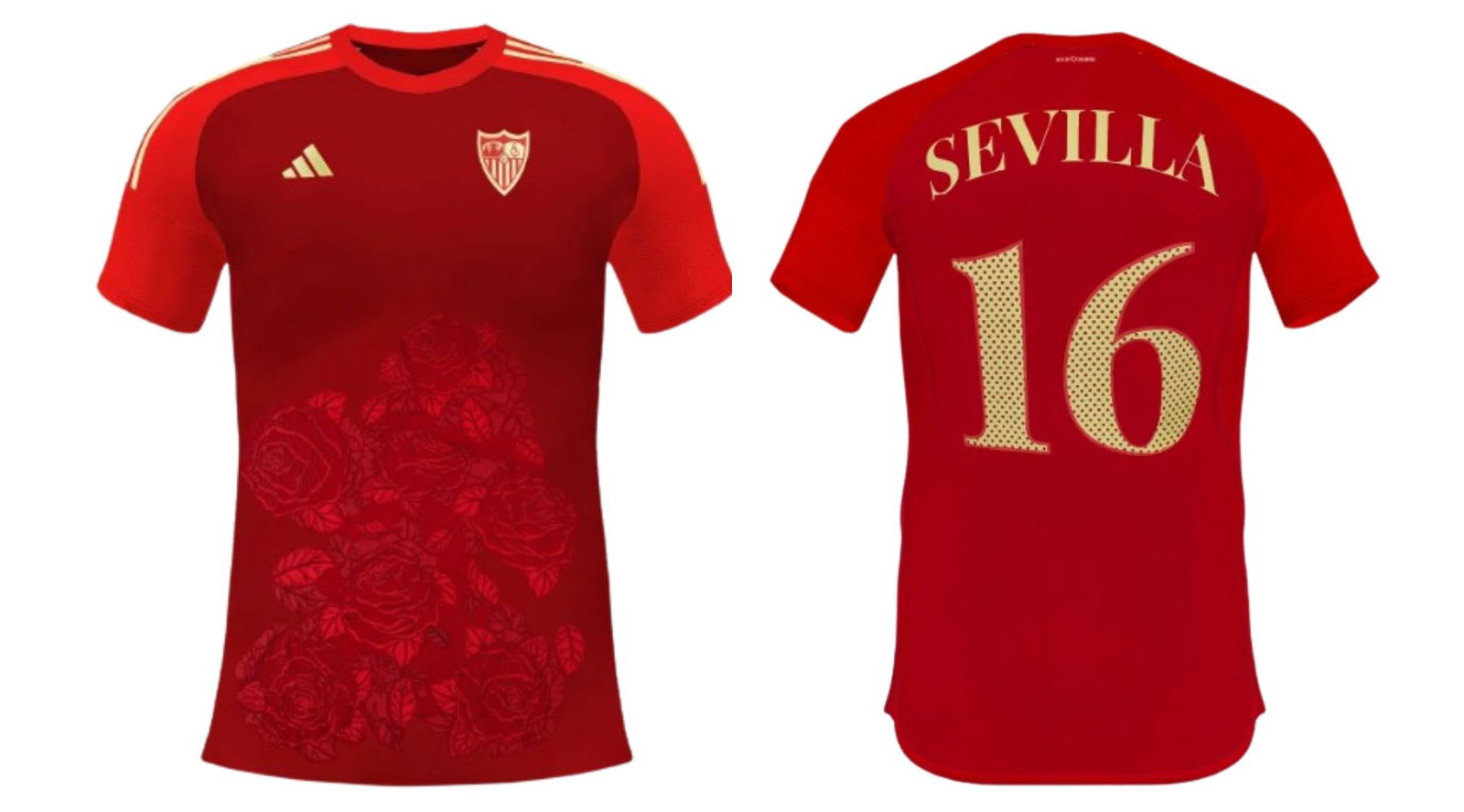 Rocío Osorno firma la camiseta del Sevilla FC más bonita hasta la fecha: un diseño burdeos con detalles flamencos en edición limitada