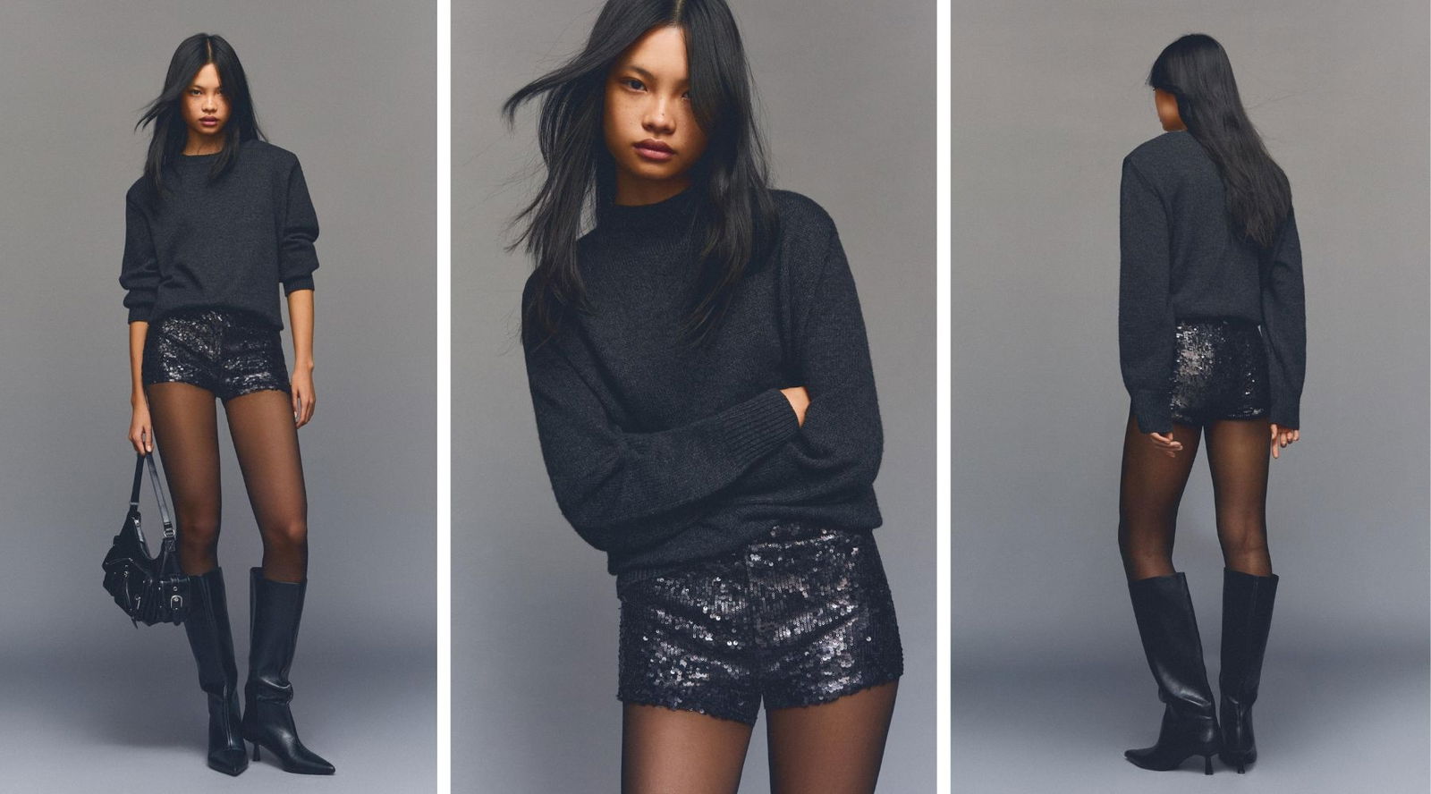 Los shorts brillantes de Mery Turiel que serán un must estas fiestas (y 4 versiones para conseguirlos)