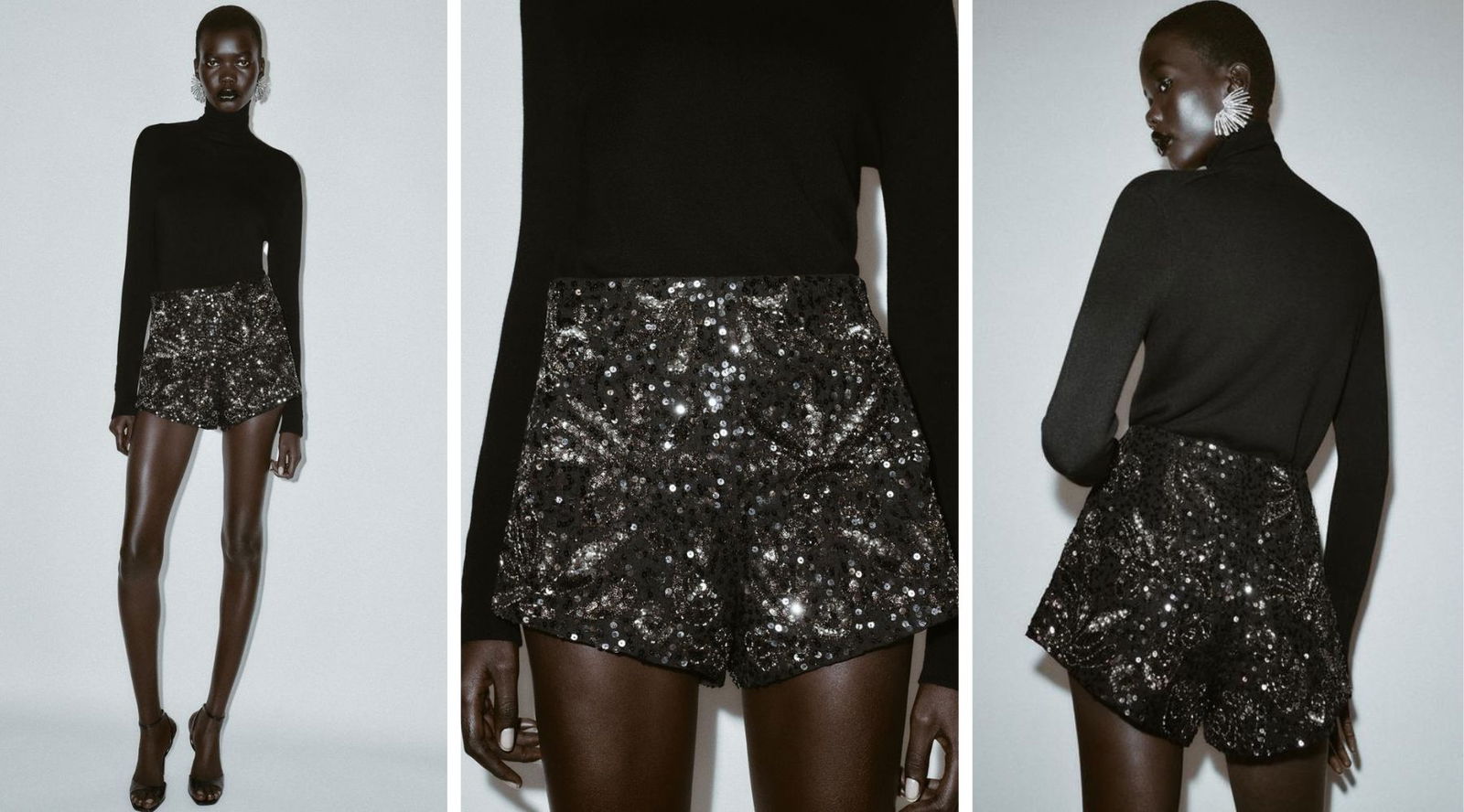 Los shorts brillantes de Mery Turiel que serán un must estas fiestas (y 4 versiones para conseguirlos)