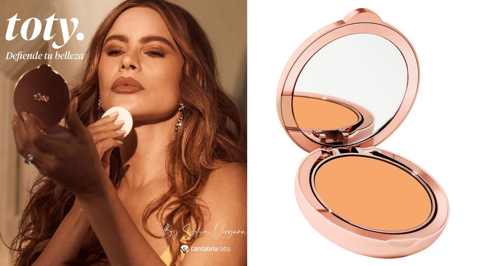 La CC Cream de Sofía Vergara que corrige el tono y protege del frío y la luz azul