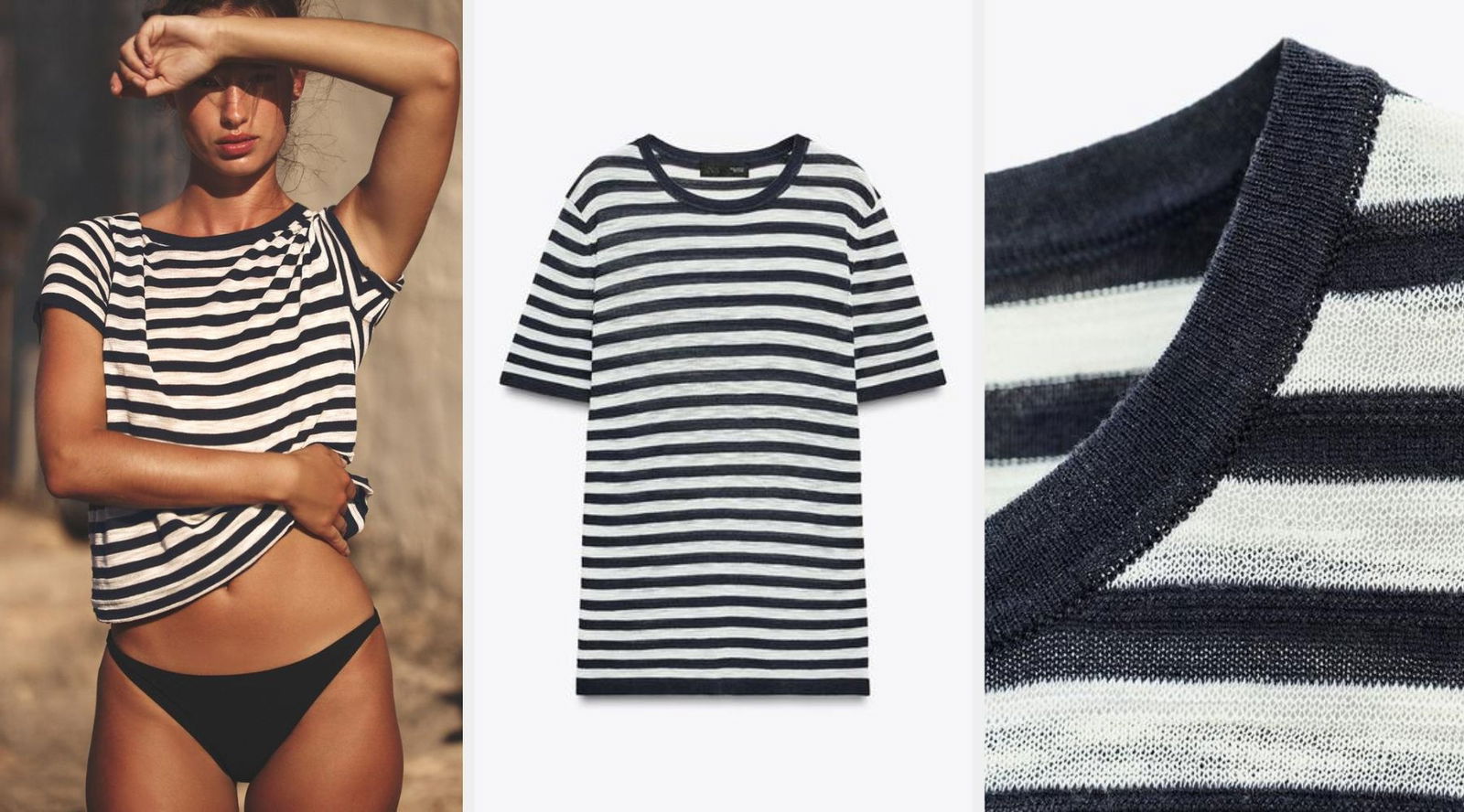 Las compras de rebajas de Ane Hernando en Zara: tres básicos por menos de 8 euros para llevar ahora y en primavera