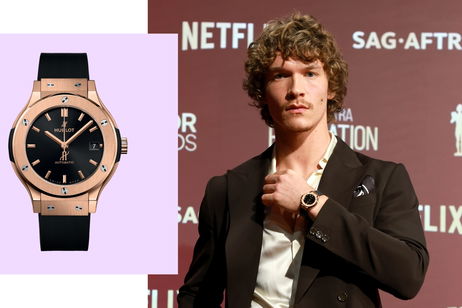 Connor Storrie deslumbra con el Hublot Classic Fusion King Gold en las nominaciones de los Actor Awards 2026