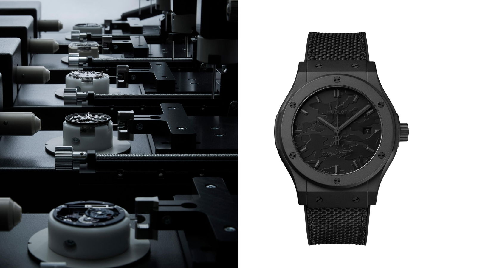 Classic Fusion Yohji Yamamoto All Black Camo