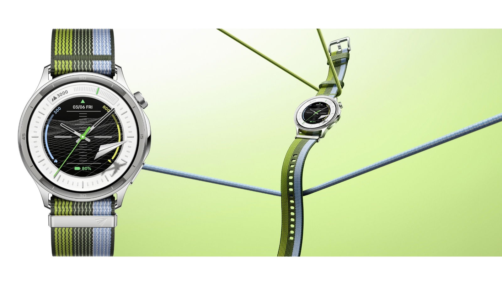 OPPO Watch S: Silver Gleam