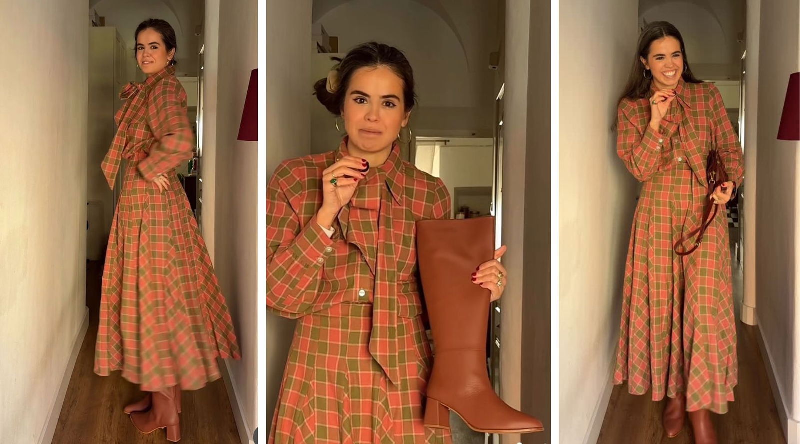 El conjunto de falda y camisa que no dice mucho hasta que lo ves puesto