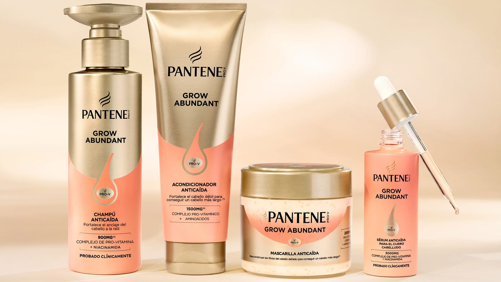 Pantene lanza una nueva gama anticaída pensada para ganar densidad en 8 semanas