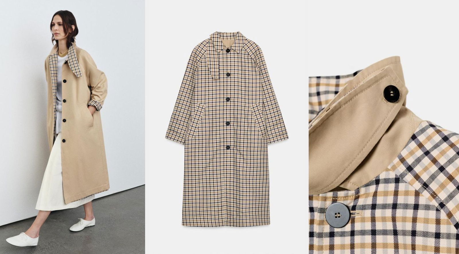 El nuevo trench según Zara: cinco gabardinas que definen la temporada