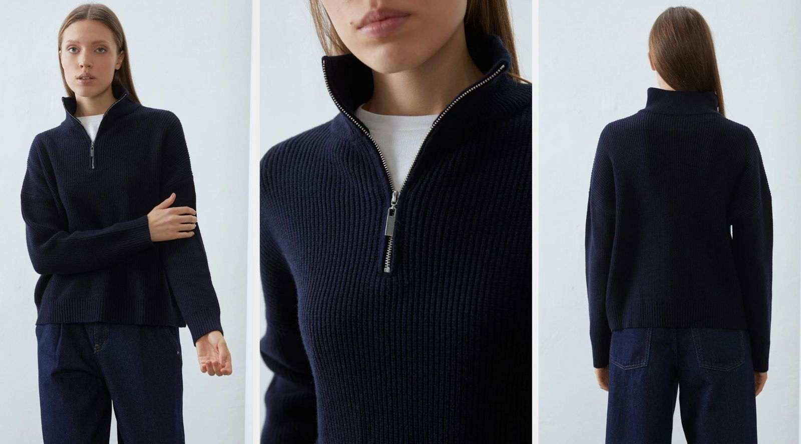 El jersey con media cremallera que Chanel ha puesto de moda y 8 opciones para sumarse a la tendencia