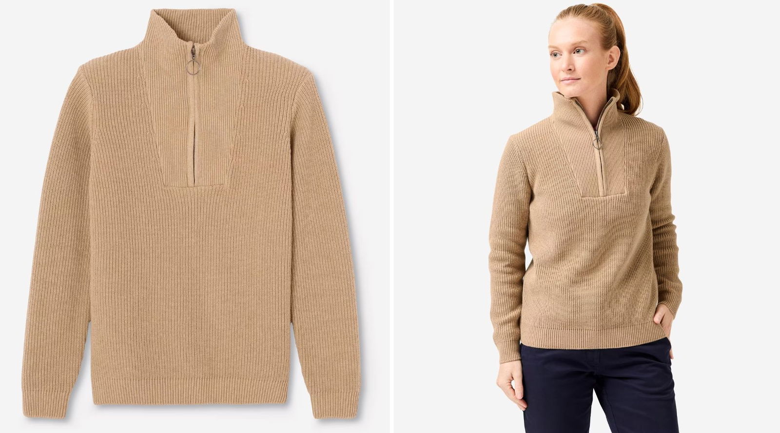 El jersey con media cremallera que Chanel ha puesto de moda y 8 opciones para sumarse a la tendencia