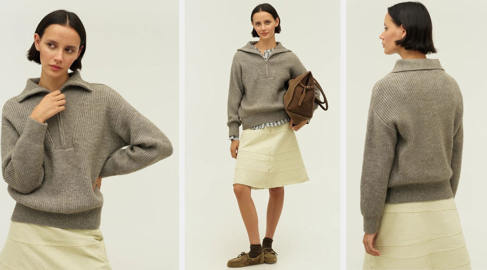 El jersey con media cremallera que Chanel ha puesto de moda y 8 opciones para sumarse a la tendencia